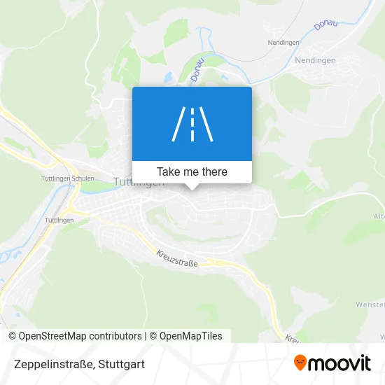 Карта Zeppelinstraße