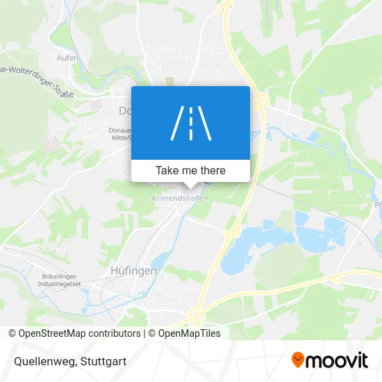 Карта Quellenweg