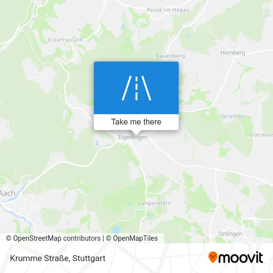 Карта Krumme Straße