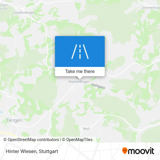 Карта Hinter Wiesen