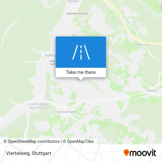 Viertelweg map