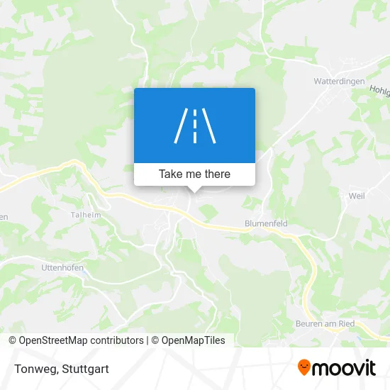Карта Tonweg