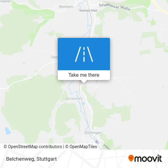 Карта Belchenweg