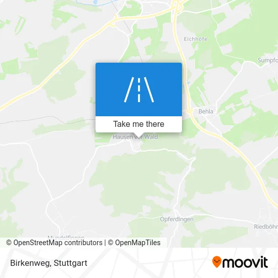 Карта Birkenweg