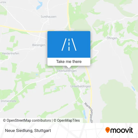 Карта Neue Siedlung