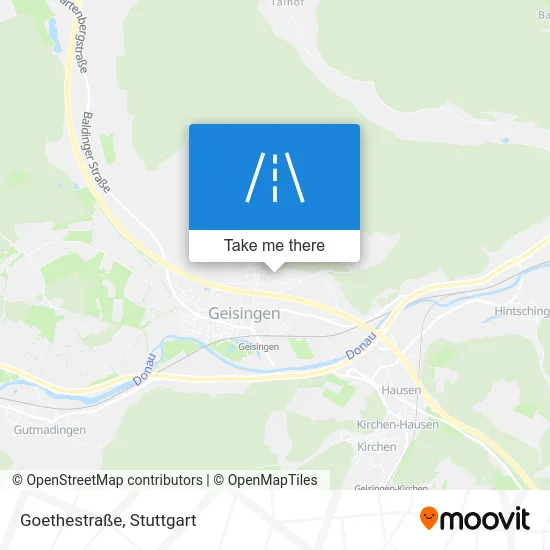 Карта Goethestraße