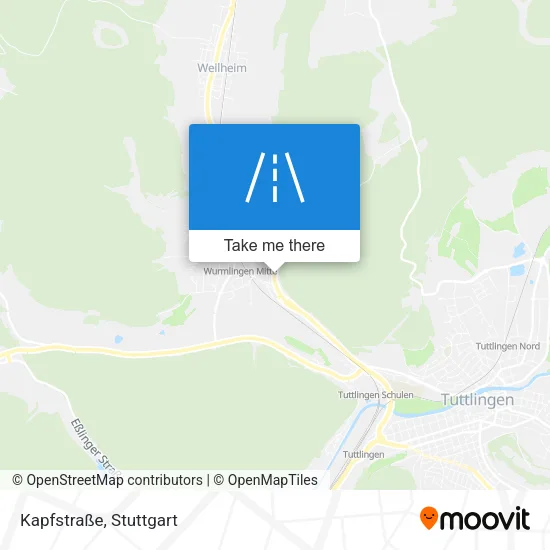 Карта Kapfstraße