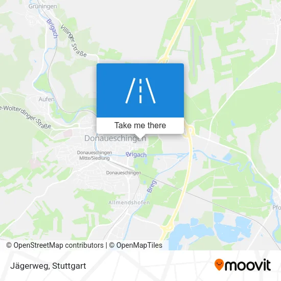 Карта Jägerweg