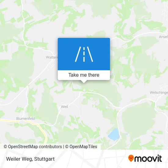 Карта Weiler Weg