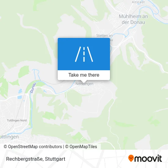 Rechbergstraße map