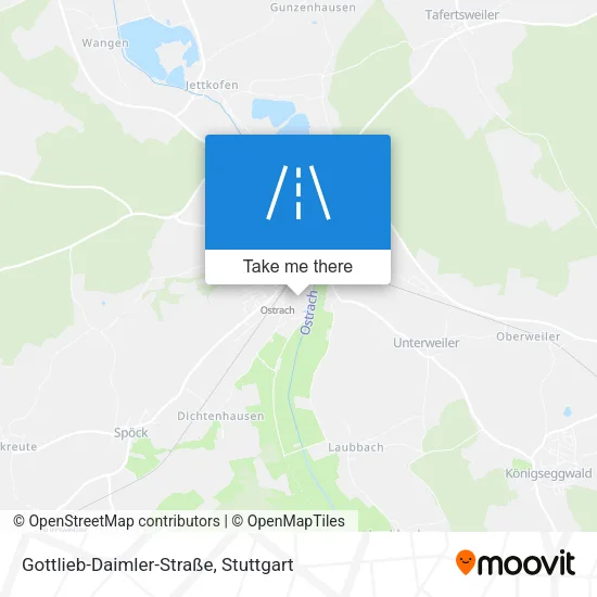 Карта Gottlieb-Daimler-Straße