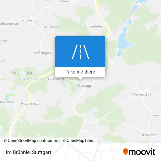 Карта Im Brünnle