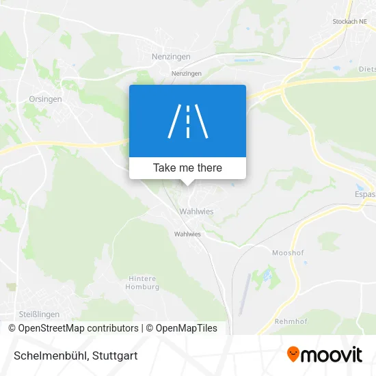 Карта Schelmenbühl