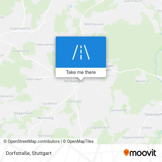 Карта Dorfstraße