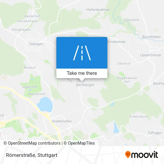 Карта Römerstraße