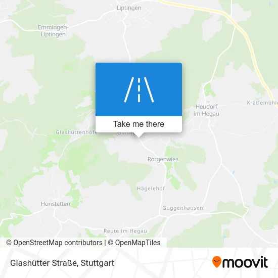 Карта Glashütter Straße