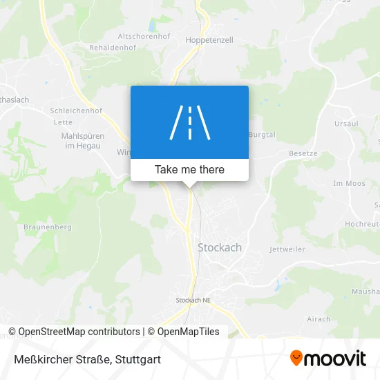 Карта Meßkircher Straße