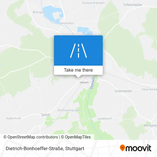Карта Dietrich-Bonhoeffer-Straße
