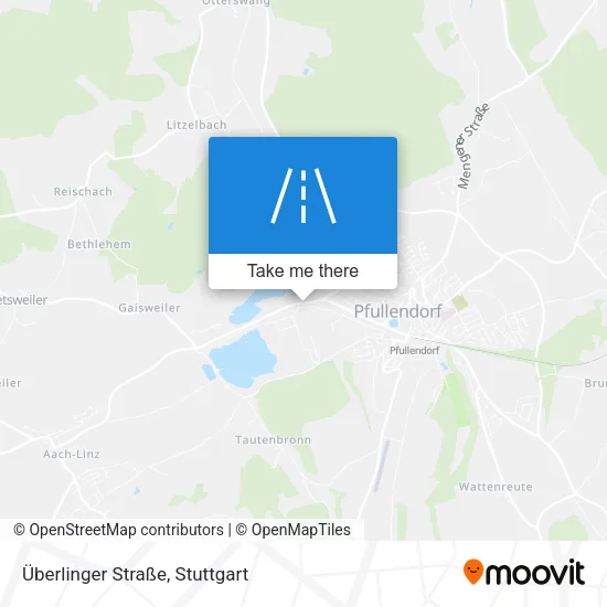 Карта Überlinger Straße