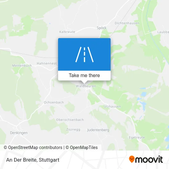Карта An Der Breite