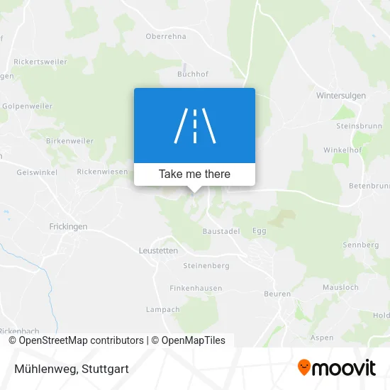 Карта Mühlenweg