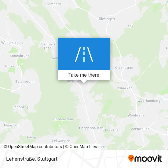 Карта Lehenstraße