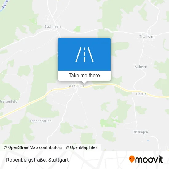 Rosenbergstraße map