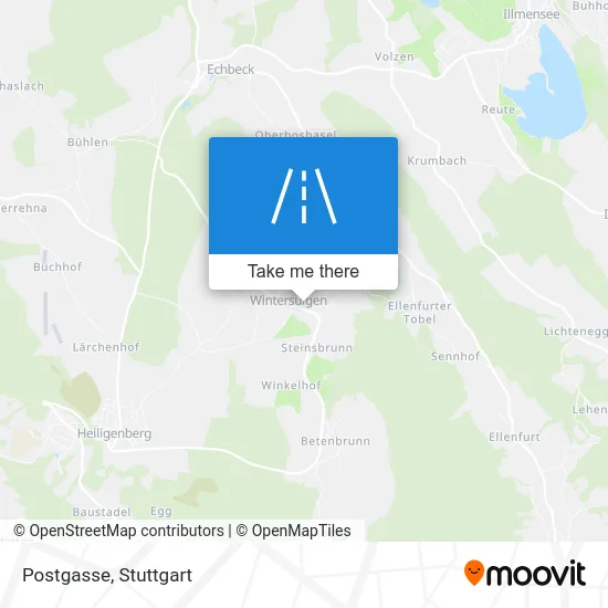 Карта Postgasse