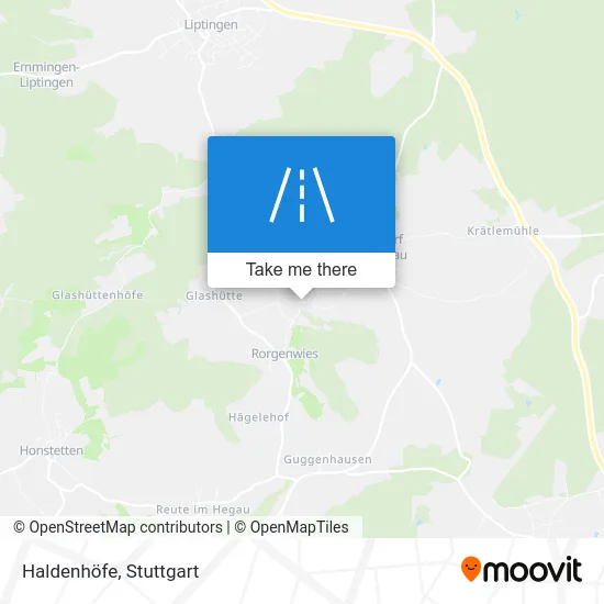 Карта Haldenhöfe