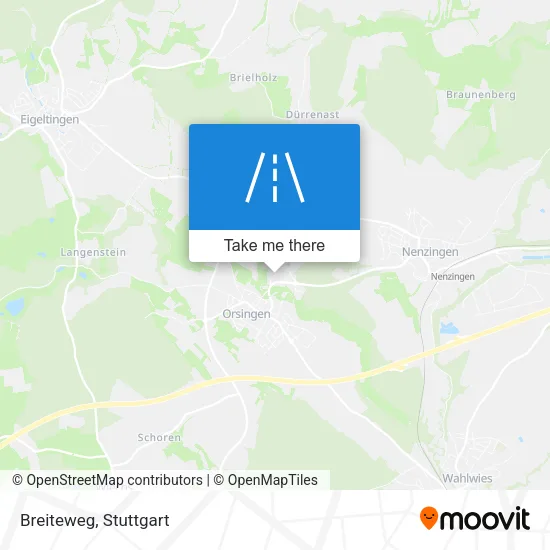 Карта Breiteweg