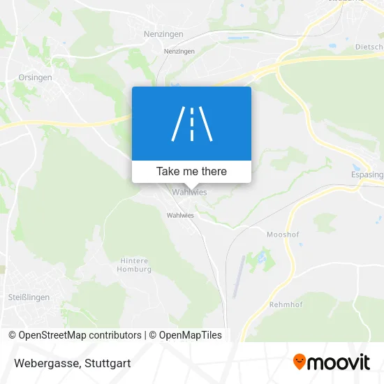 Карта Webergasse