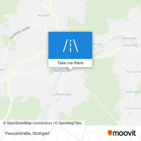 Карта Pascalstraße