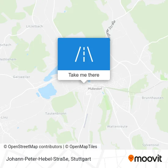 Карта Johann-Peter-Hebel-Straße