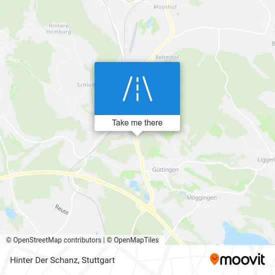 Карта Hinter Der Schanz