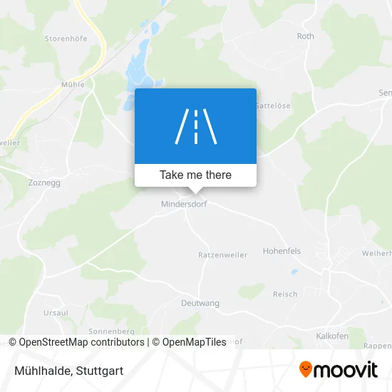 Карта Mühlhalde