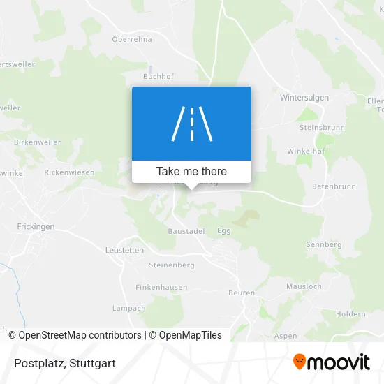 Карта Postplatz