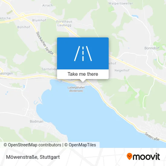 Карта Möwenstraße