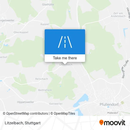 Litzelbach map