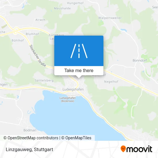 Карта Linzgauweg