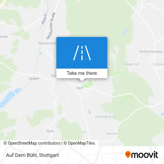 Карта Auf Dem Bühl