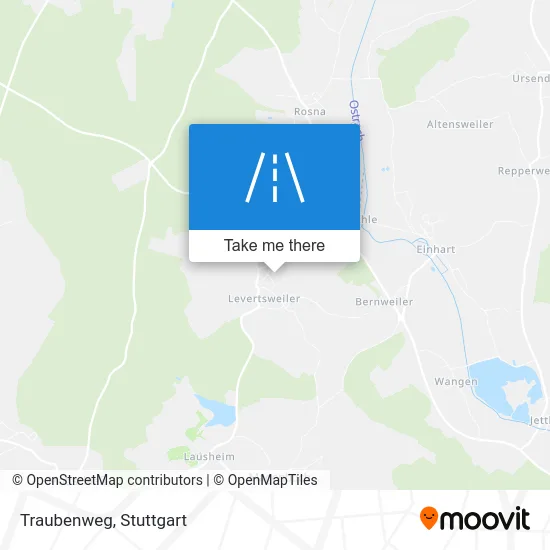 Карта Traubenweg