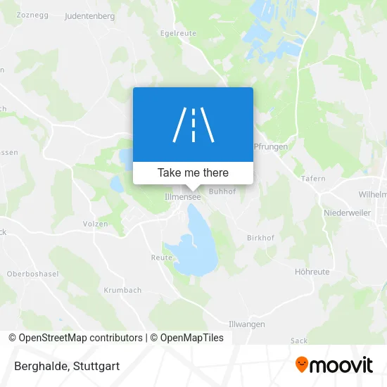 Карта Berghalde