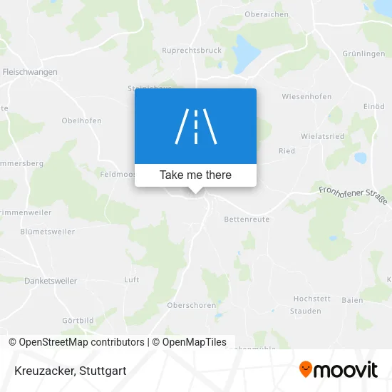 Карта Kreuzacker