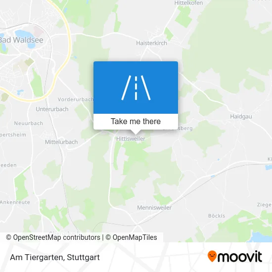 Карта Am Tiergarten