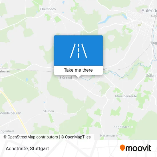 Карта Achstraße