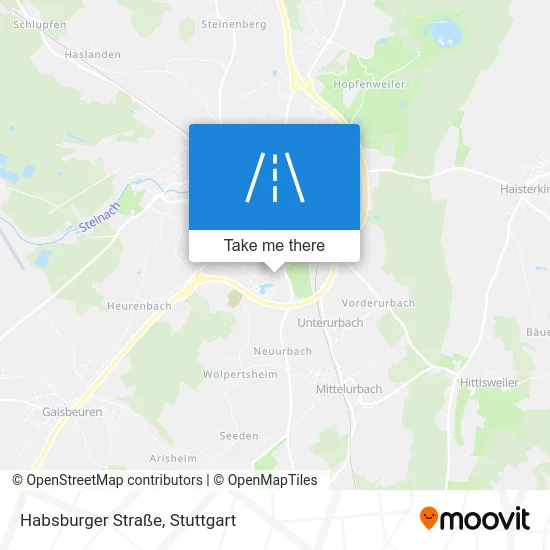 Карта Habsburger Straße