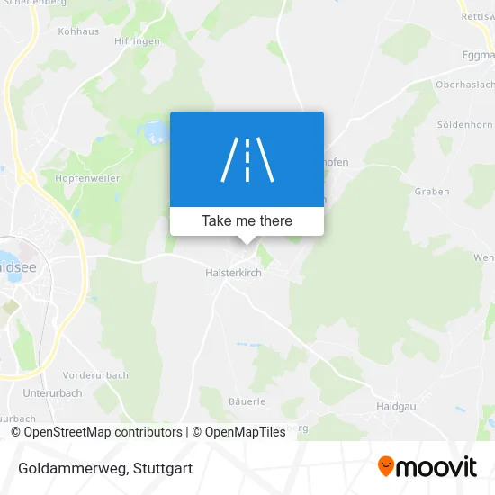 Карта Goldammerweg