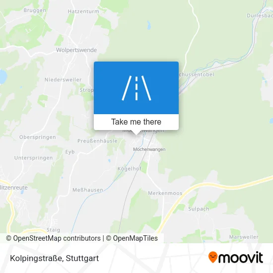 Карта Kolpingstraße