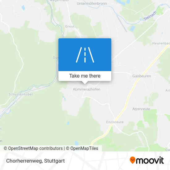Карта Chorherrenweg