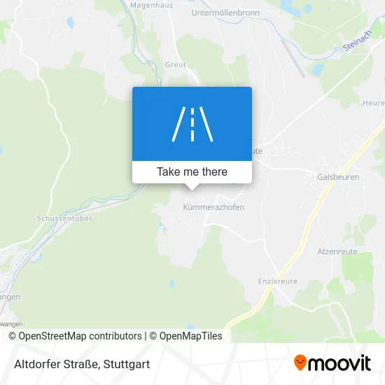 Карта Altdorfer Straße